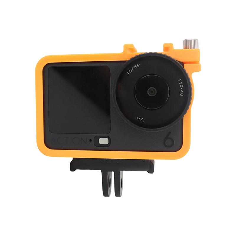 Action 6 Drop-proof Protection Case With Quick Release Cold Shoe Extension Frame Holder For Action Camera Essential Accessories