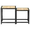 Tables à thé 2 pcs MDF Chêne sonoma