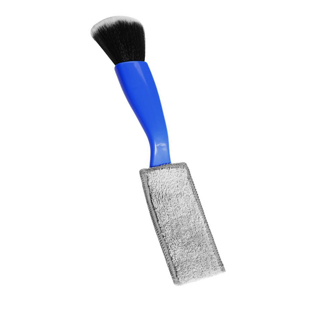 

1 шт. Инструменты для чистки автомобиля, чистка воздуховода кондиционера, удаление пыли, мягкая щетка, многофункциональный инструмент для чистки салона автомобиля синий