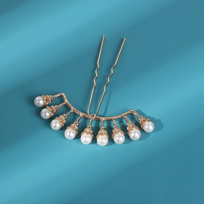 Kovová sponka do vlasů ve starobylém stylu s třásní - Elegantní ozdoba hlavy Hanfu pro každodenní nošení