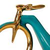 25x16x11cm Ceramic Bicycle Shape Wine Bottle Holder for Home And Office, Multipurpose
