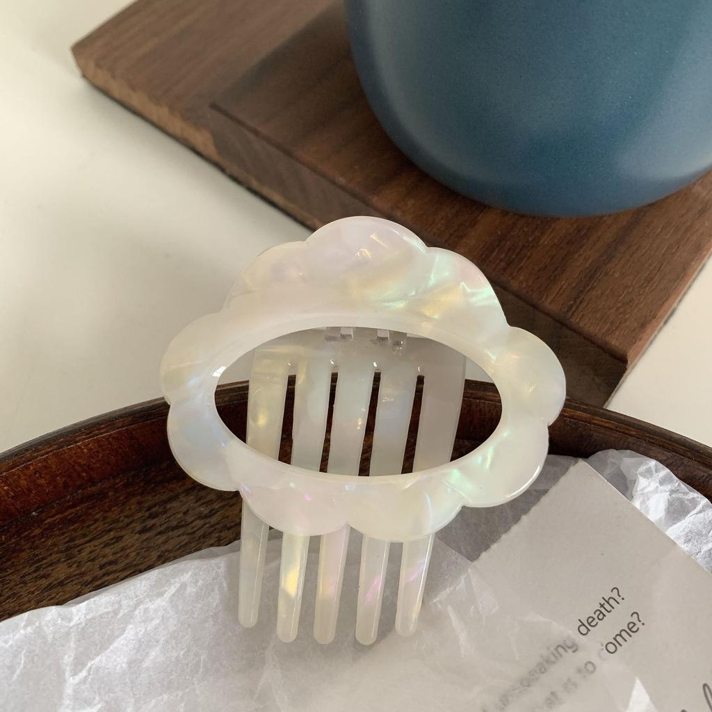 Korean Hair Claws Women Acetate Hair Clip Simplicity Colorful Fashion Claw Clip Girls Hair Barrettes Hair Accessories  New