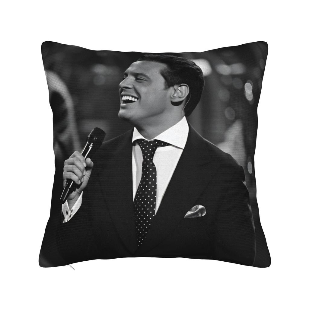 Mexican Singer L-Luis Miguel Pillowcases Retro Trendy Pillow Case For Sofa Home Decoration Comfy Pillow Cover