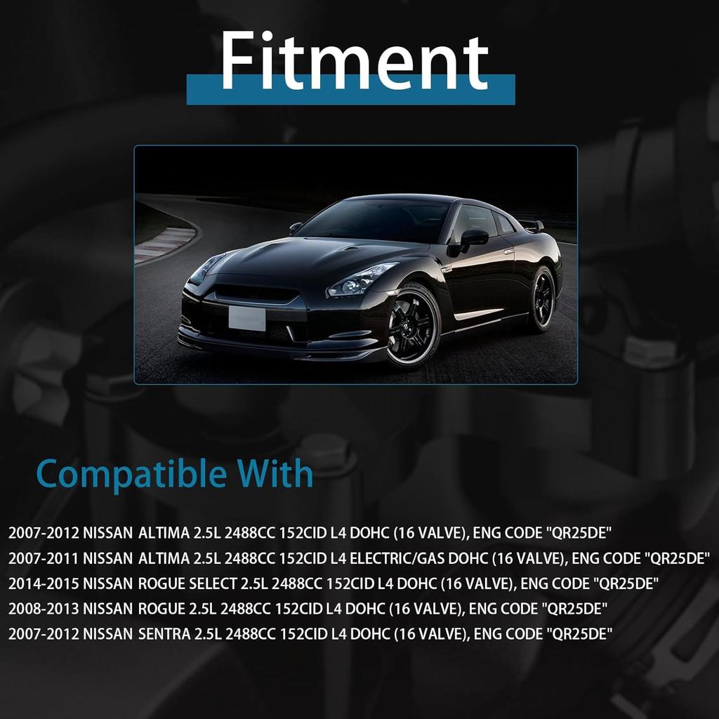 AUCERAMIC Cylinder Head Gasket Set Fit for 2007-2012 Nissan Sentra Altima 2014-2015 Nissan Rogue Select 2008-2013 Rogue MLS Valve Cover Gasket 2.5L