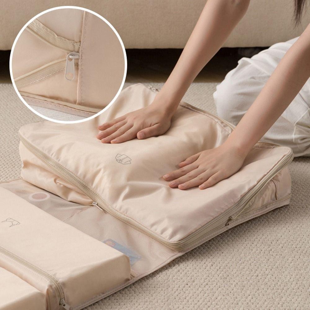 Hangable 6 In 1 Travel Storage Bag Large Capacity Underwear Socks Storage Bag  Travel