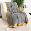 Nordic Knit Sofa Blanket: Cozy for Living Room, Office, Car & Bed
