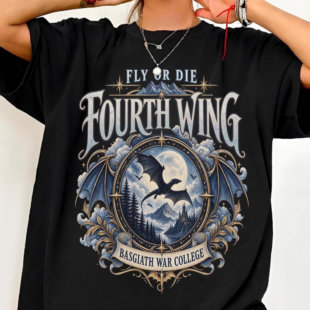 Comfort Colors Fly Or Die Shirt, Fourth Wing Shirt, Riders Quadrant Tshirt, Violet Sorrengail