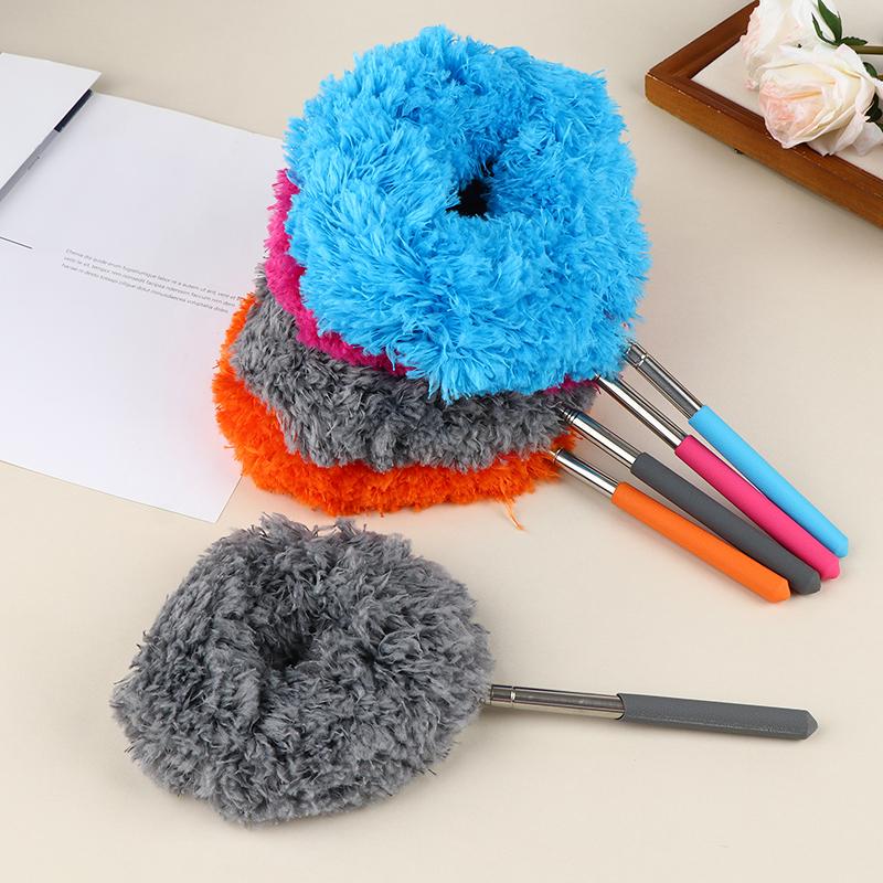 Ceiling Fan Cleaner Dusters With Extension Pole Reusable Dust Removal Brush Removable Ceiling Fan Duster Cleaning Tool