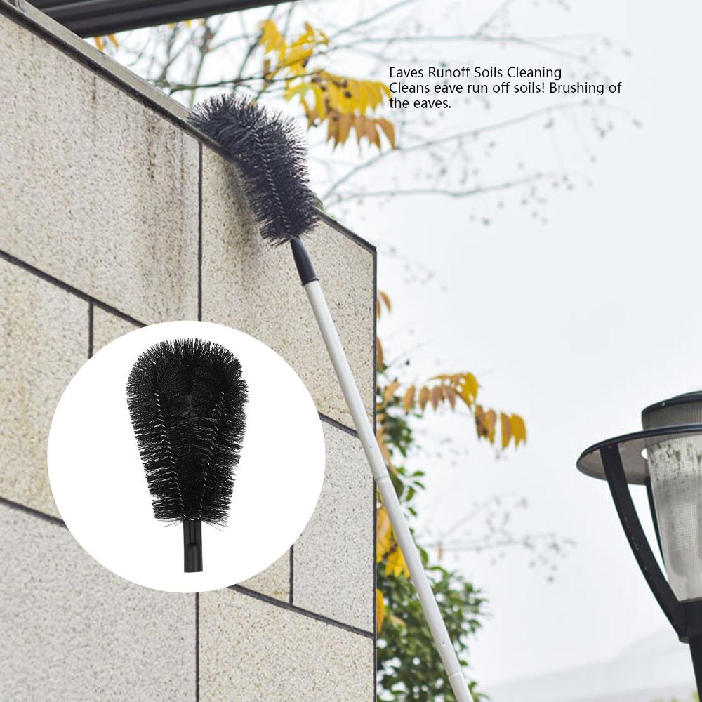 High Efficiency Roofing Cleaning Brush Adjustable Rain Gutter Cleaner  Gutter Clean Out
