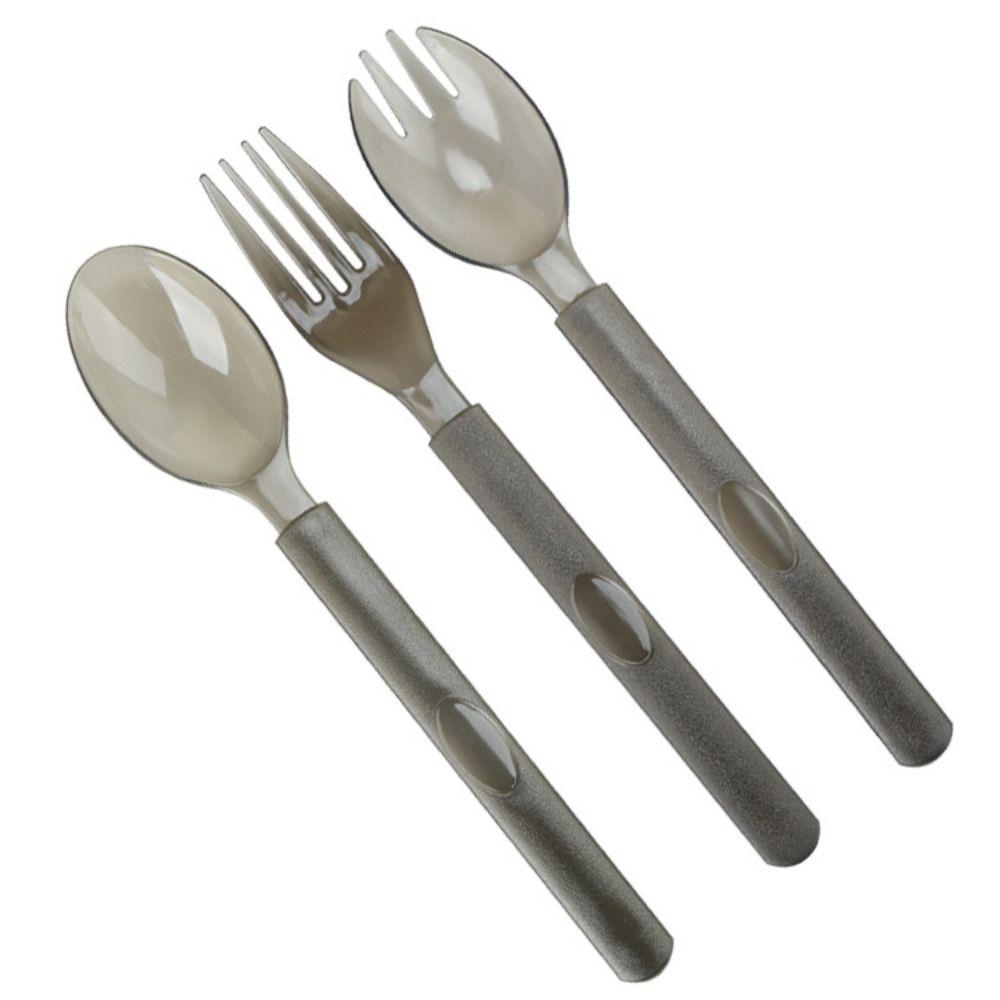 100Pcs Thickened Disposable Spoon Fork Eco-Friendly Dessert Cake Scoop Ice Cream Spoons Picnic
