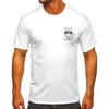 Cotton Short Sleeve Fashion Printed Loose Top Casual T-Shirts Men’s