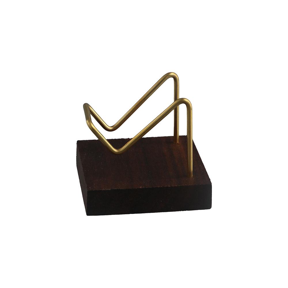 Walnussbasis Heimdekoration Erze Achatsteine Mineralständer Präsentationshalter Holzstützfußständer