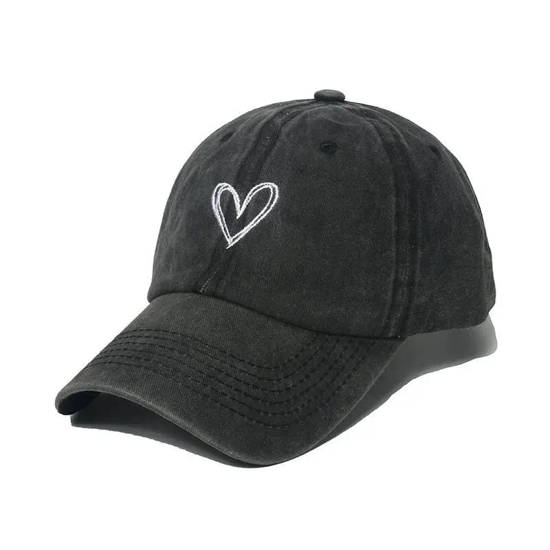 Love Embroidered Hat Outdoor Fashion Sports Baseball Hat Women's Sunshade Baseball Hat
