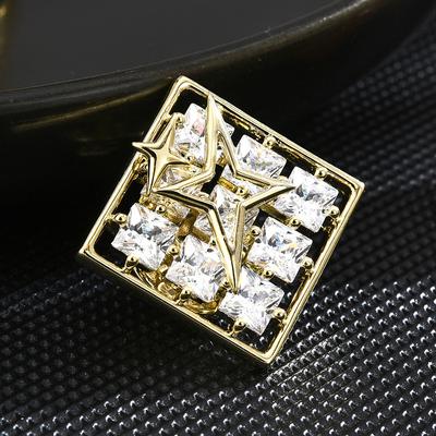 Senior Brooches Flower Leaf Brooch Pins for Women Suit Pendant  Fashion Brooches Jewelry