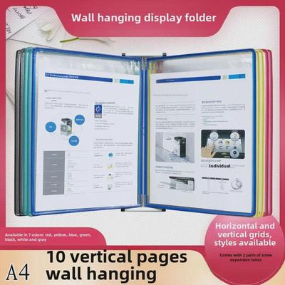 Carpeta magnética de pared de 10 páginas A4