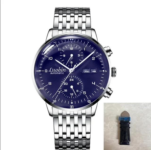 Mens Fashion Mechanical Watches Business Automatic