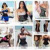 Neoprenowy talia trener dla kobiet 3 paski kontrola brzucha urządzenie do modelowania sylwetki gorset treningowy Cincher trymer do talii pas do sauny spalacz tłuszczu potu pas wyszczuplający