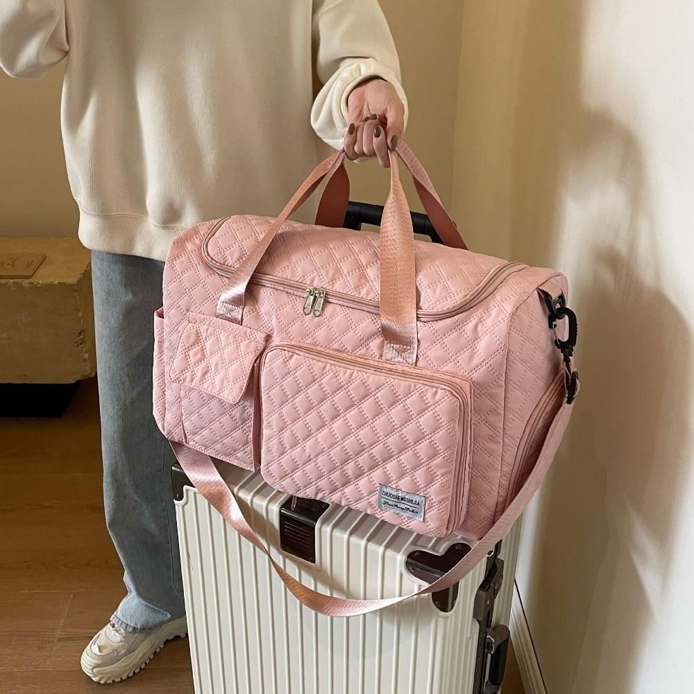 Oxford Travel Duffle Bag Quilted Sports Tote Bag Fashion Travel Handbag  Gym