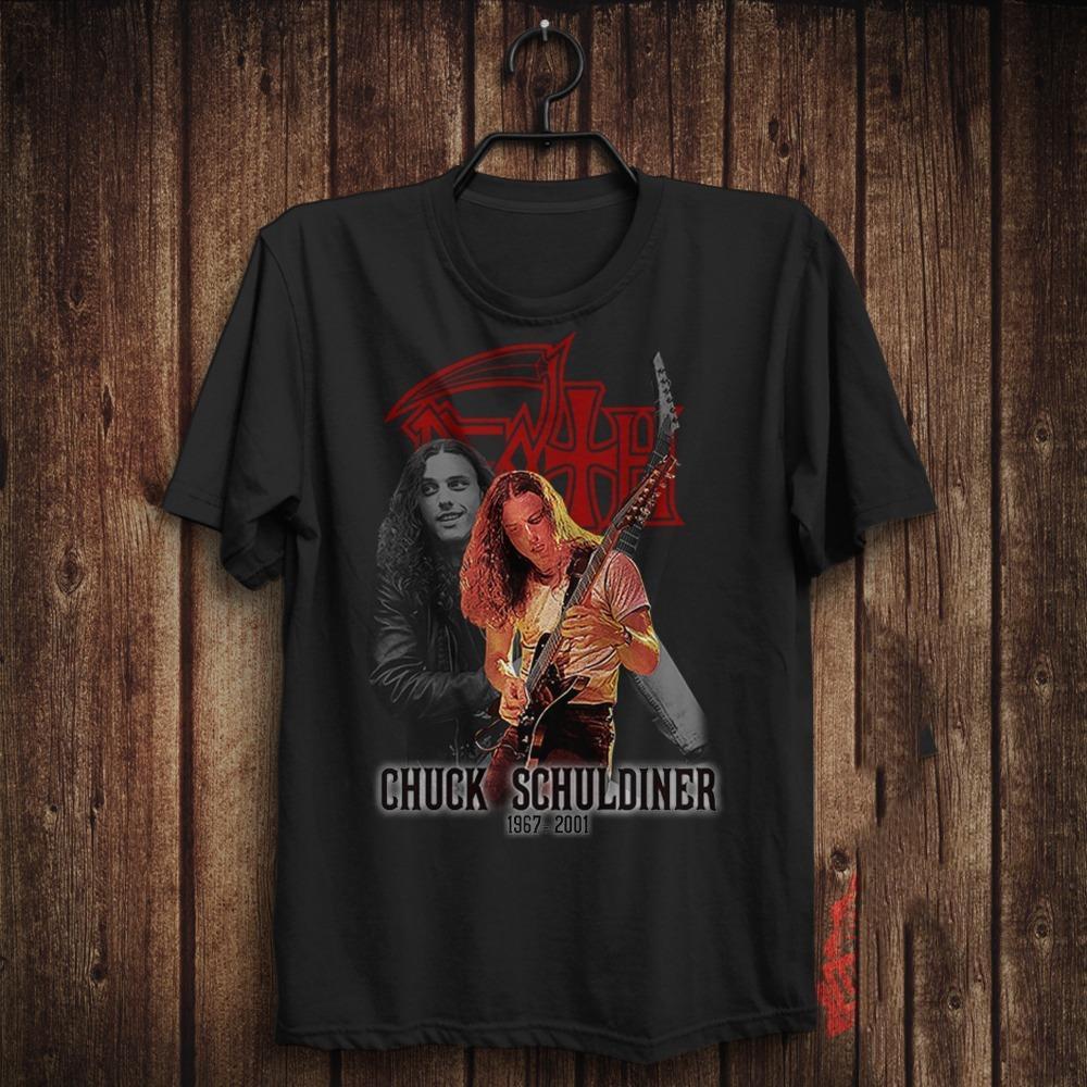 Chuck Schuldiner Black T-Shirt For Men Women Tee All Size S-4XL A243 Unisex T-Shirt L