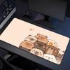 Bear Pile Xl Gaming Mouse Pad Nonslip Rubber Base Stitched Edge Waterproof Desk Mat For Pc Laptop Gamer Office Computer Accessories C92795