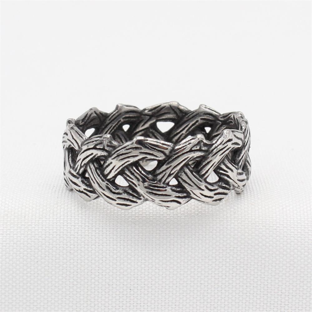 2026 Jewelry, European and American Personalized Retro Woven Viking Celtic Men's Rings