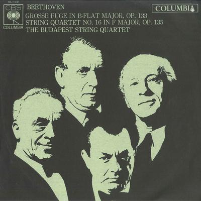 LP-Schallplatte BUDAPEST STRING QUARTET - Beethoven:Große Fuge in B-Dur OL142 COLUMBIA Japan Klassisch Gebraucht