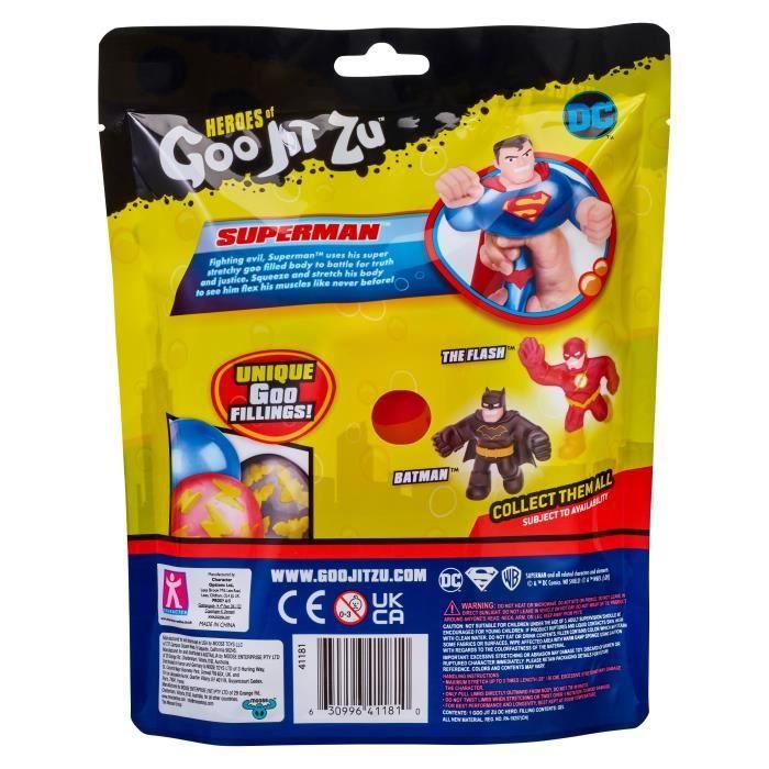 Figurine Superman élastique 11cm - MOOSE TOYS - Goo Jit Zu DC Comics