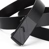 Wearing Toothless Automatic Buckle Belt Men's Genuine Leather Belt  Cowhide Korean Style Casual