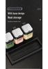 Kitchen Spice Jar Set: Storage Containers for Salt, MSG, and Seasonings