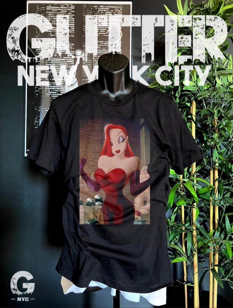 Jessica Rabbit Unisex T-shirt (Bella Canvas Unisex T-Shirt L