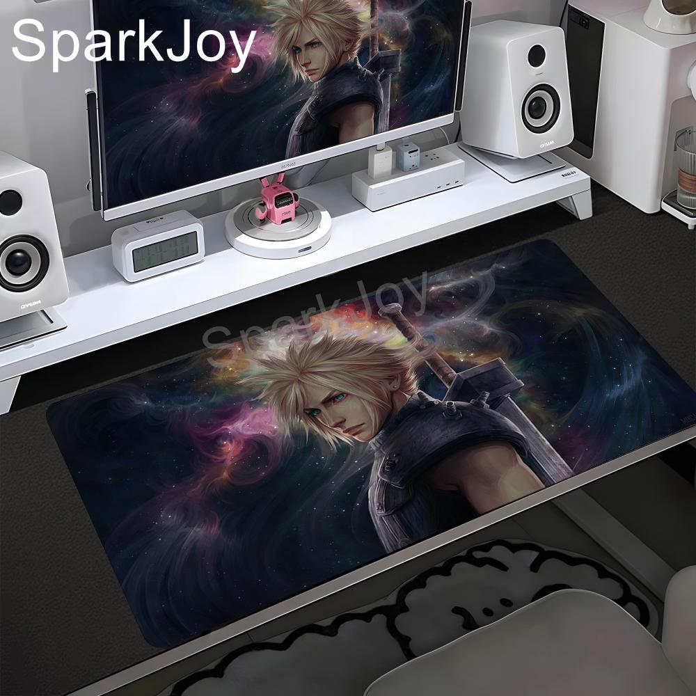 HD Computer Mousepad Final Fantasy 7 Large Gaming Mouse Pad PC Gamer Laptop Mouse Mat Office Mausepad XXL Keyboard Mat Desk Pad