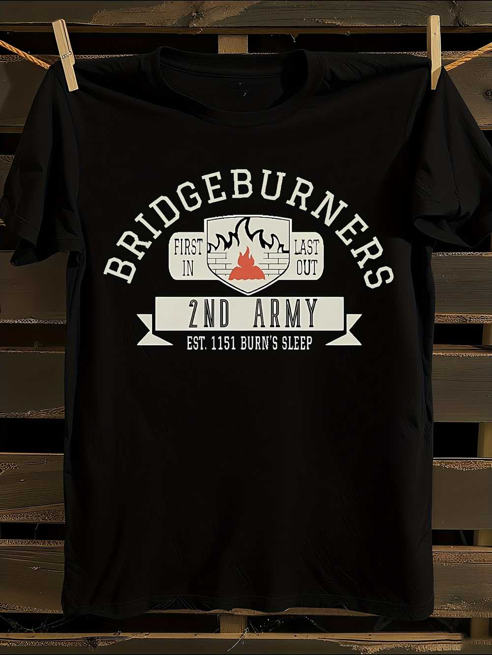 

Malazan Bridgeburners 2nd Army White T-Shirt Mens Tshirt Womens Tshirts with Letters Print Short Sleeves T-Shirt Casual Street Tee Shirt Top XXXL
