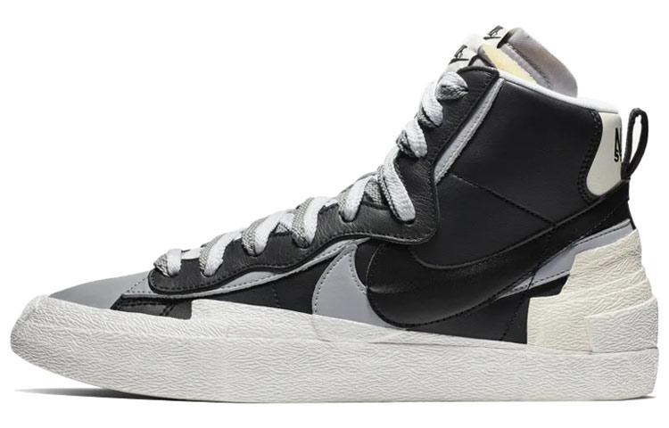 

Nike X Sacai Blazer Mid Black Grey BV0072-002 36