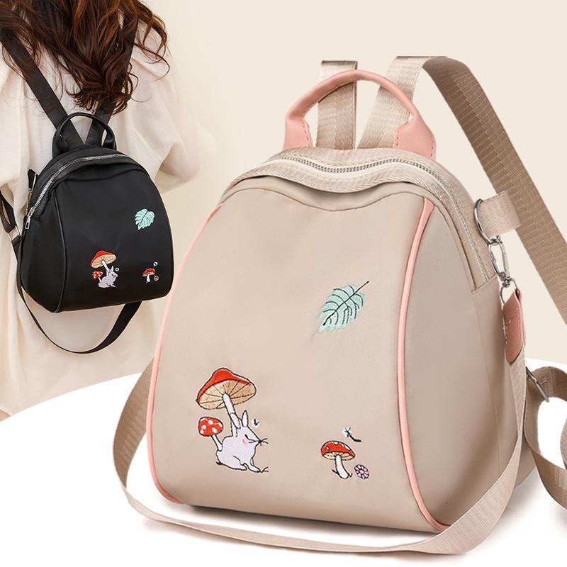 Casual small backpack fashion national style embroidery backpack shell bag dual-purpose shoulder women's bag women's backpack