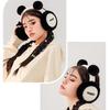 Panda Earmuffs Panda Ear Warmer Foldable Earmuffs Fleece Ear Muffs Headband Panda Ear Muffs Panda Earflap