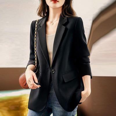Stylish Casual Blazer Jacket for Women Party Dress Coat Perfect for Spring and Fall Seasons