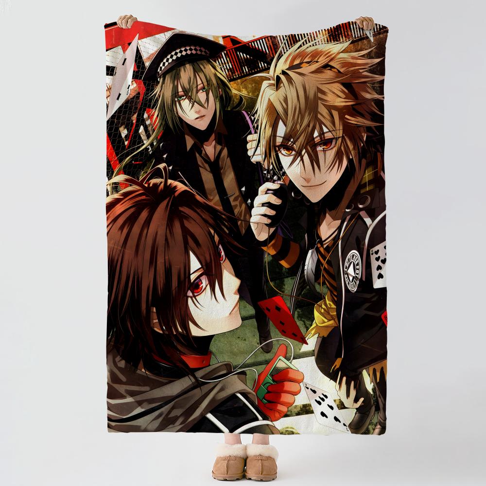 game A-AMNESIA-A Throw Thick Comfort Flannel Quilt, Multi-scene Use Indoor Outdoor Daily Nap