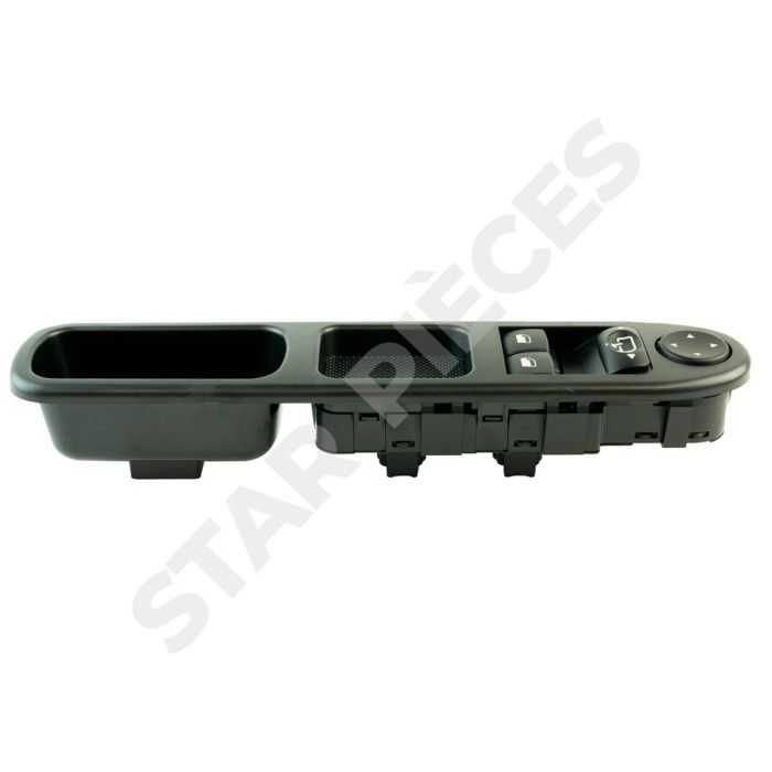 Comando do vidro para Peugeot 307 (2001-2008) avanço esquerdo (lado do motorista) função espelhos retrovisores rebatíveis 65540000