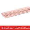 Square Bamboo Strips for DIY 3D Models & Handmade Art