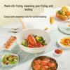 COOKER KING 32cm Maifan Stone Non-Stick Wok with Steamer