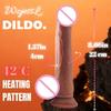 Realistic Thrusting Dildo Vibrator Sex Toys for Women Rotating Anal Dildo Heating Giant Dildo 5 Telescopic & 7 Vibration Modes