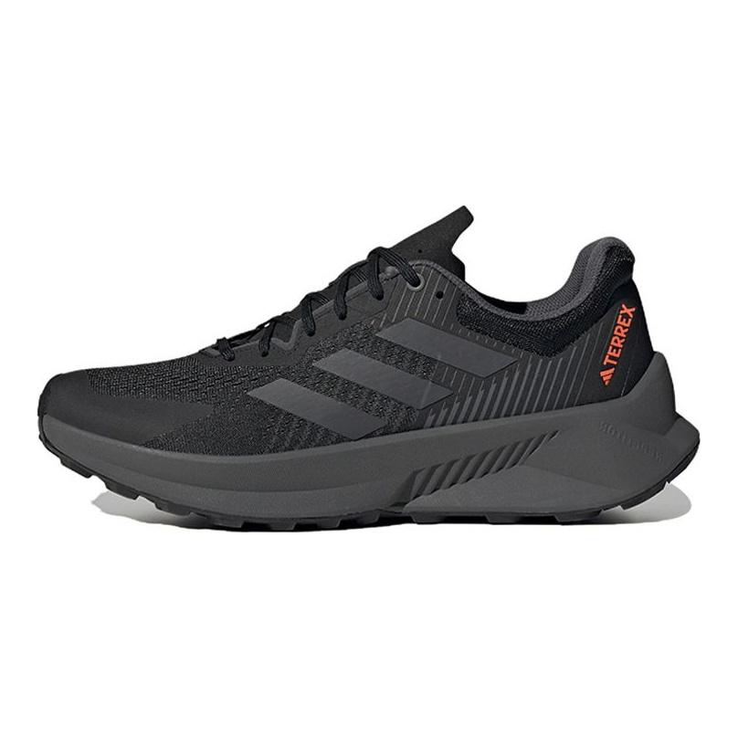 adidas Terrex Soulstride Flow Černá Impact Orange Pánské Tenisky Core-Black Grey-Six GX1822