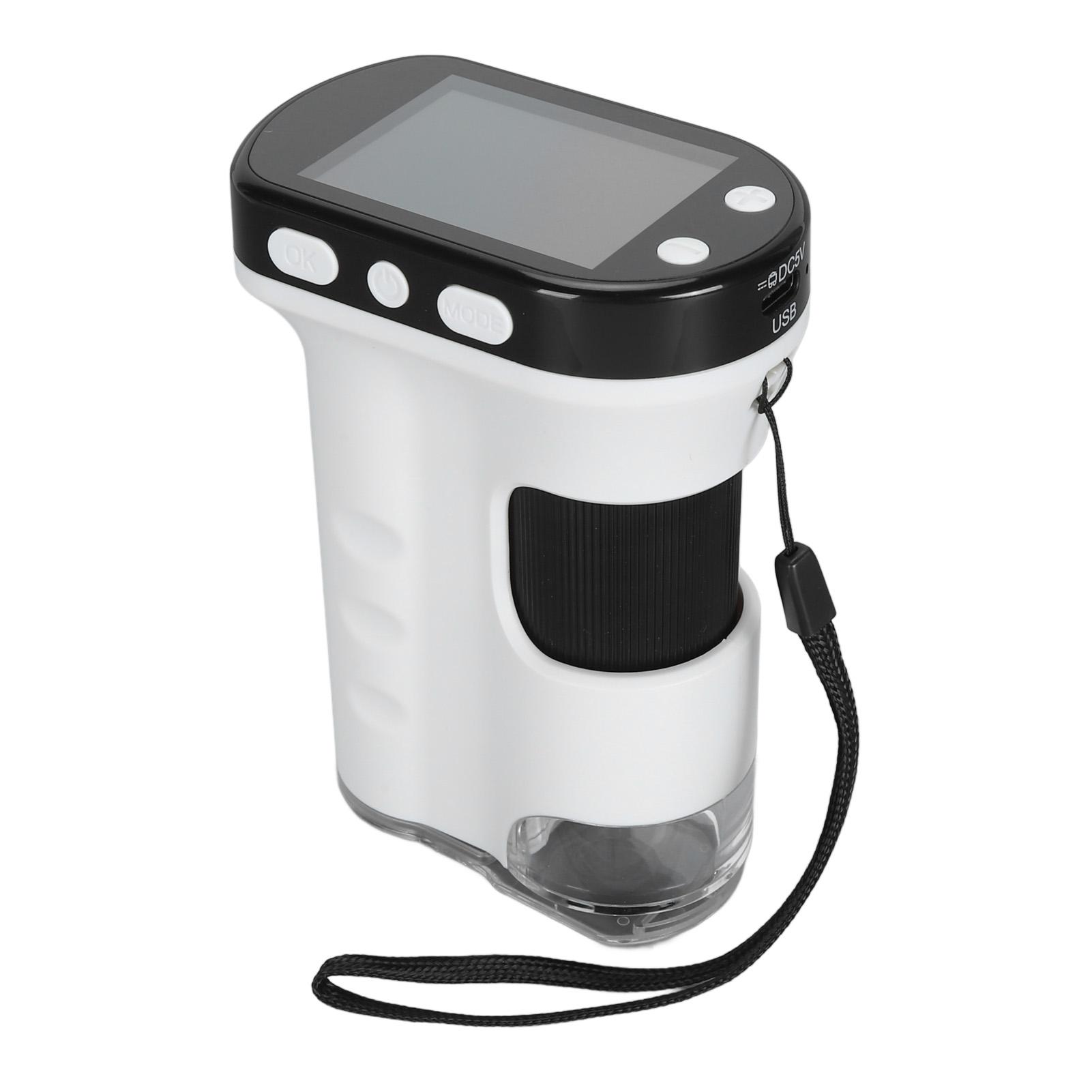 

Ручной цифровой микроскоп для детей, портативная мини-карманная камера 1080P 30FPS, вид на ПК, 2,4-дюймовый ЖК-экран