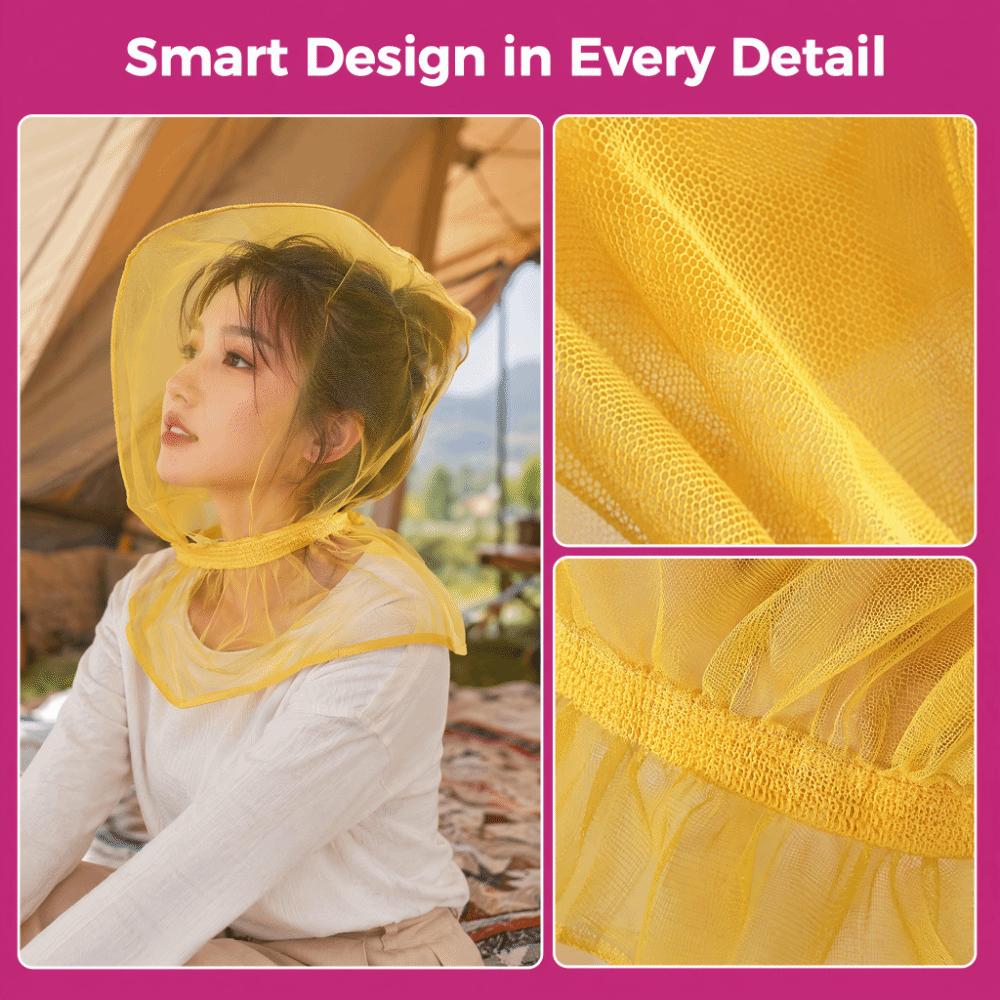 Wear-resistant Sleeping Head Cover Anti-willow Catkin Face Mask  Outdoor Protection