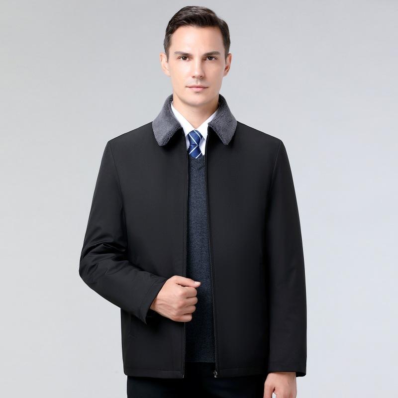 

Хлопковое пальто мужская утолщенная стеганая куртка зимняя куртка для пап среднего и пожилого возраста кадровое теплое шелковое хлопковое пальто 195