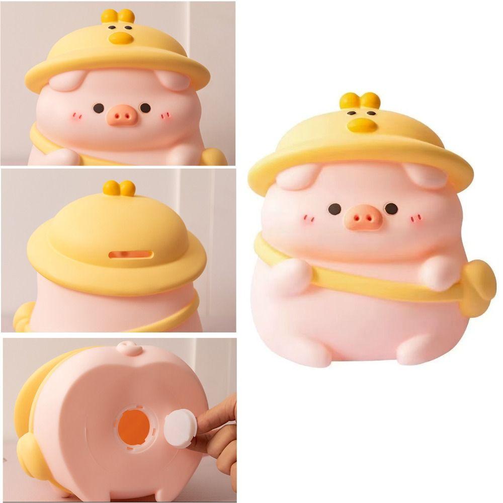 Fallschutz Cartoon Spardose Niedliches Schwein Kinder Aufbewahrungsbox Kreative Münzspardose Ornament