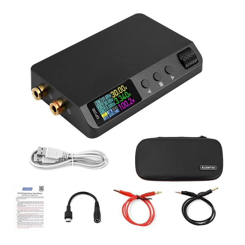 New EU DP100 DC Power Supply Adjustable 30V 5A Laboratory Bench Power Supply Portable Regulator Switching Digital Power Supply