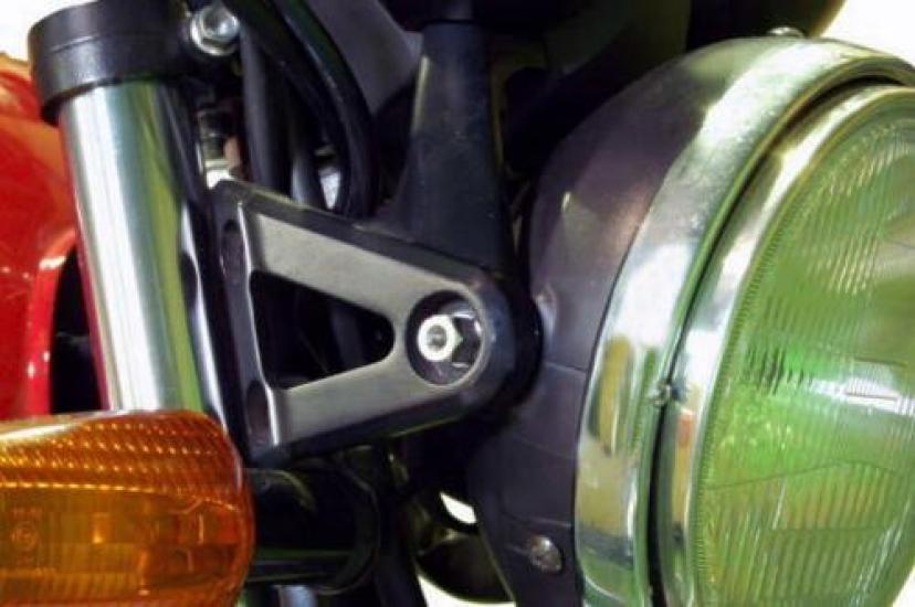 Bike Parts Center NEW Universal Bikini Cowl Bolt Set White 308719 150 Cowl/Screen