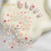 Shell Starfish Shell Nail Stickers Cute Starfish Decorative Stickers For Nails DIY 5D Self Adhesive Summer Manicure Decals