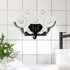 Wrought Wall Mount Towel Holder Large Capacity Decorative Tissue Dispenser for Kitchen Bathroom